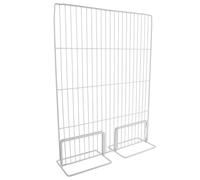 Artibetter Cloison de Congélateur en Fer Blanc pour Réfrigérateur, Installation Facile et Rangement Organisé, pour Usage Commercial et Présentoirs de Supermarché