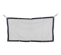 Artibetter Clôture de Sécurité pour Animaux de Compagnie en Tissu Noir 115x60 Cm, Filet de Séparation pour Coffre de Voiture, Isolation Sécurisée pour Chiens et Chats en Voyage