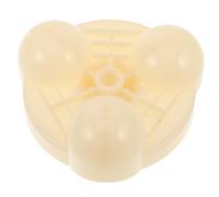 Artibetter Composant de Fauteuil de Massage Beige en Plastique Triple Têtes de Rouleaux pour Masseur de Dos Nuque, Accessoire pour Relaxation à Domicile