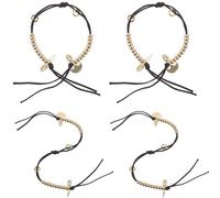 Artibetter Compteur de Perles à Doigts en Laiton 2 Pièces - Outil Portable pour Prières Bouddhistes DIY Bijou Spirituel Compact Résistant à L’Usure pour Contemplation et Chants Religieux