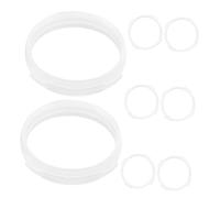 Artibetter Connecteurs de Tunnel pour Extension de Cage pour Cage à Hamster Blanc Abs, Lot de 8 Pièces, Robuste et Multifonctionnelle et Espace de Vie Élargi