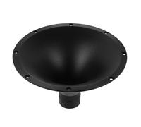 Artibetter Cornet de Haut-Parleur à Visser Rond 8 Pouces Noir Abs