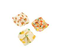 Artibetter Couches Lavables Protection Anti-Fuite 3pcs pour Petits Animaux en Polyester Respirant Adaptées pour Cages et Séances D'entraînement des Cochons d'Inde et Écureuils