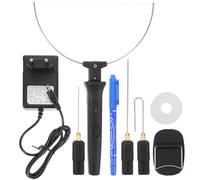 Artibetter Coupeur à Chaud pour Mousse Électrique 9 Pièces, 18w, Acier Inoxydable et Abs, Outil de Découpe Facile à Transporter Travaux Artisanaux DIY