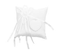 Artibetter Coussin d'alliances avec Porte-alliances en Forme de cœur, Support décoratif pour Une Demande en Mariage inoubliable