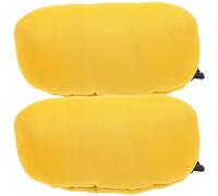 Artibetter Coussin de Support pour Usage à Domicile des Personnes Âgées, 1 Paire Orange, Antidérapant et Facile à Remplacer, en Coton et Éponge pour Béquilles sous Aisselle