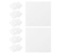 Artibetter Coussins Isolants en Silicone Blanc Conception Coupe-vent Lot de 20 Joint Isolant et Haute Efficacité Énergétique pour Prises Électriques pour Usage Extérieur