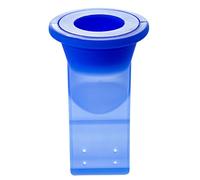 Artibetter Couvercle de Siphon de Sol Anti-odeur en Silicone Bleu Insert de Drainage Intégré et Anneau Réducteur, Lot de 2 pour Évier la Cuisine et Salle de Bain