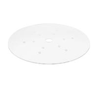 ARTIBETTER Couvercle Rond Anti-évasion pour Aquarium en Acrylique Transparent 21 Cm - Couvercle de Protection pour Bocal à Poissons, Accessoire Résistant et Compatible pour Réservoir