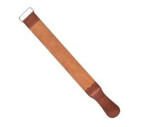 ARTIBETTER Cuir à Rasoir Double Face Marron Sangle, Outil D'affûtage Manuel pour Rasoir Droit, Accessoire Professionnel pour Coupe Choux et Entretien Barbe, Usage Domestique et Coiffure