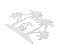 ARTIBETTER Die de Découpe Forme de Palmier Outil de Bricolage Créatif pour Cartes et Invitations Matrice de Découpe Thème Plage pour Scrapbooking et Décorations
