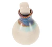 ARTIBETTER Diffuseur D’huiles Essentielles en Céramique Blanche, Récipient à Aromathérapie sans Eau, Pot Distributeur pour Spa et Salon de Massage, Flacon 1 Pièce Rangement Huiles