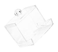 Artibetter Distributeur Automatique Nourriture Poules Rutin Transparent Mangeoire Pratique Anti-nuisible Facile à Nettoyer Format pour Poulets et Perroquets