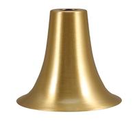 Artibetter Douille E27 en Laiton, Rallonge pour Douilles d’Ampoules, Cache Ampoule Élégant, Accessoire pour Luminaires Suspendus et Plafonniers, Or