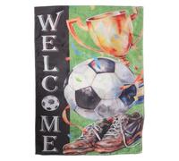Artibetter Drapeau Coupe Monde 2026 pour Fan de Football, Décoration Polyester Imperméable 70x100cm et Fête Sportive