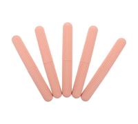 ARTIBETTER Ensemble de 5 Porte-brosses à Dents de Voyage en Plastique Rigide Rose avec Couvercle Anti-poussière, Étuis Compacts et Légers pour Camping, Salle de Sport et Usage Quotidien