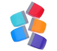 Artibetter Ensemble de 5 Tampons de Bureau Auto-encreurs pour Évaluation Financière, Plastique Solide Marquages Clairs, pour Usage Professionnel en Entreprise
