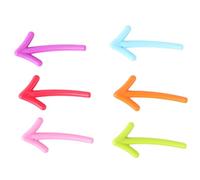 Artibetter Ensemble de 6 Autocollants Magnétiques de Flèche Colorée pour Réfrigérateur, Décoratif et Magnétique en Plastique, pour Afficher Rappels et Photos Couleur Couleur Aléatoire