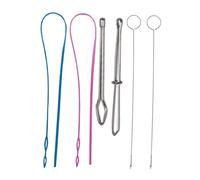 Artibetter Ensemble d'Enfile-Cordon 6Pcs pour Couture Outils DIY en Acier Inoxydable Remplacement de Cordon Élastique Pratique pour Artisanat et Couture Domestique