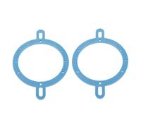 Artibetter Entretoises en Plastique 3,5 et 4 Pouces 2 Pièces Support Solide et Amélioration Clarté Sonore pour Haut-parleurs de Voiture pour Modification Audio Automobile
