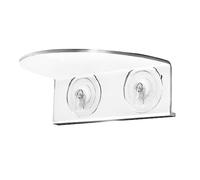 Artibetter Étagère Murale Pour Pots De Fleurs Porte-plante Mural Étagère De Fenêtre à Ventouse Porte-plante à Ventouse Étagère Murale Organisateur Support à Ventouse Plante En Pot Réceptacle