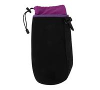 Artibetter Étui Étanche Résistant la Poussière en Néoprène Noir Boucle Ceinture et Clip Pivotant pour Objectif D'appareil Photo pour Protection en Extérieur