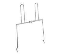 Artibetter Extracteur de Plaque de Four en Acier Inoxydable Anti-brûlure, Poignée de Plateau pour Friteuse à Air Chaud et Barbecue, Outil Compact pour Retirer Grilles et Rôtissoires -