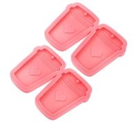 Artibetter Facile à Utiliser Lot de 2 Moules en Silicone Forme Tasse à Café et Cœur pour Porte-clés DIY pour Présents Romantiques et Artisanat Créatif