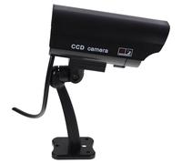 Artibetter Fausse caméra de sécurité factice : 13,7 x 8,6 x 17,5 cm, Imitation réaliste de caméra dôme de Surveillance pour intérieur et extérieur, idéale pour Les magasins, Bureaux et garages