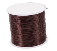 ARTIBETTER Fil Élastique Noir 0,6Mm pour Extensions de Cheveux Ondulés et Quick Wire Résistant la Cassure Usage Long Terme et Fabrication de Bijoux un Rouleau