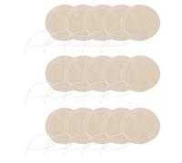Artibetter Filtres à Café Contrôle Vapeur en Coton Beige Lot de 20 et Résistance la Corrosion pour Cafetière à Siphon pour Amateurs de Café