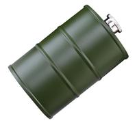 ARTIBETTER Flasque de Camping Acier Inoxydable Forme Bidon Étanche avec Couvercle Scellé Flasque à Liqueur Portable pour Usage Quotidien et Extérieur