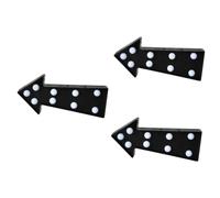 Artibetter Flèche Lumineuse 3D Led Sans Fil Avec 7 Led Veilleuse Décorative Pour Chambre D'Enfant Décoration Murale Ambiance Lumineuse Chaude Facile À Installer Piles Aa Non Incluses