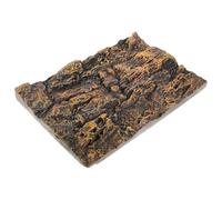 Artibetter Fond Décoratif 3D pour Terrarium à Reptiles et Aquarium à Tortues, Panneau Rocheux en PU Effet Pierre Jaune Terre, Décor Naturel et Léger pour Habitat Reptile, Accessoires