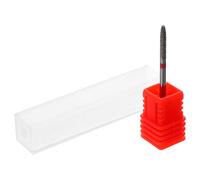 ARTIBETTER Fraise à Ongles en Métal Tungstène, Embout de Ponceuse pour Manucure Femmes, Outil de Polissage pour Éliminer les Peaux Mortes, Compatible Ongles en Acrylique, Accessoire