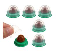 Artibetter Friandises Chat à Lécher à Chat Murale 5 Pièces Vert | Stickers Muraux, Format Boule Catnip, Usage Sol et Mobilier, pour Félins, Lot de 5
