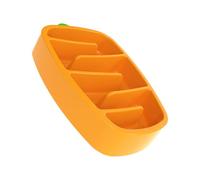 Artibetter Gamelle Lente en Silicone de Carotte pour Animaux de Compagnie, Réduit Les Ballonnements et Facilite la Digestion, Accessoire pour L'entraînement des Chiots