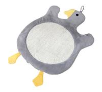 Artibetter Griffoir Sisal pour Chat Intérieur Tapis à Gratter Stable et Résistant Accessoire de Jeu Au Sol pour Protéger Meubles pour Chatons et Chats Adultes