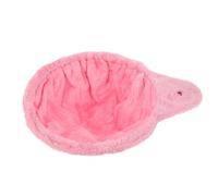 Artibetter Hamac en Peluche pour Chat Rond Lit Suspendu Doux en Polaire Anneau en Acier Accessoire Sécurisé pour Arbre à Chat pour Chatons la Maison