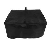 ARTIBETTER Housse Anti-Poussière pour Four à Micro-Ondes en Tissu Protection Ajustable Noire Protège Appareils Électroménagers Cuisine Poussière et Graisses Entretien Facile Accessoires