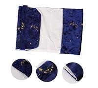 ARTIBETTER Housse de Étoile et Lune Doré Protège Fait Main pour Étudiants Couverture Réutilisable et Résistante Aux Rayures Design Aléatoire Bleu