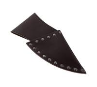 ARTIBETTER Housse de Protection en PU Marron pour Lame de Hache de Camping, Fourreau Extérieur Résistant Haute Visibilité pour Activités en Plein Air