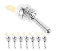 Artibetter Interrupteurs marche/arrêt en fer lot de 8 pour petit interrupteur de tronçonneuse - accessoires pour scie à bûches - idéal pour maintenance de tronçonneuse à essence