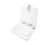 Artibetter Keyboard Leather Protective Cover Stand for Tablet Pc Coque avec Protection Écran Intégrée