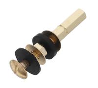Artibetter Kit de boulons et joints pour réservoir de toilette (1 jeu), kit de remplacement robuste pour réservoir de toilette, vis et écrou extra-longs, visserie antirouille pour la rénovation de