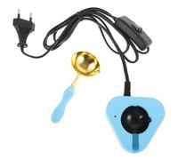Artibetter Kit de Scellement de Cire Électrique avec Cuillère et Poêle à Cire Outils de Sceau Vintage 1 Ensemble Portable pour Artisanat et Invitations