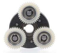 ARTIBETTER Kit Engrenage Planétaire Dents avec Embrayage pour Moteur de Vélo Électrique de Rechange Acier Compatible Motoréducteur et Conversion Vélo Électrique