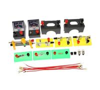 Artibetter Kit Expérimental D'électricité Portable en PVC pour Collégiens, Équipement Pédagogique de Physique Compact Favorisant la Compréhension des Bases de L'électricité Couleur Aléatoire