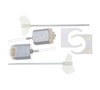 Artibetter Kit Hélice Réversible Moteur 130 Double pour Maquette Bateau à Monter Soi-même, Accessoires Moteur Solide 3-6v, Propulsion Stable Bricolage Modélisme Naval, Paire Hélices