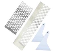 ARTIBETTER Kit Outils 5D Pour Dessin Au Diamant - 4PièCes RèGles Et Outils De Fixation Pratiques Pour Diy Artisanat Broderie